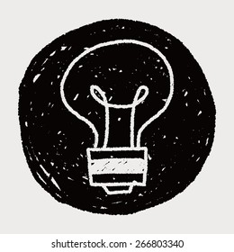 bulb doodle drawing