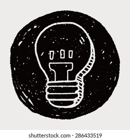 bulb doodle drawing