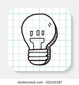 bulb doodle drawing