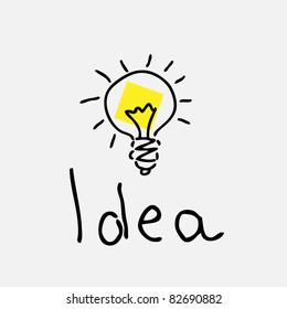 bulb drawing