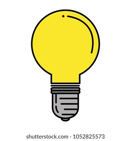bulb energy light icon