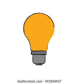 Bulb energy light icon vector illustration graphic design