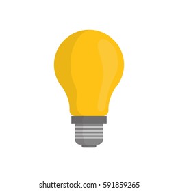 Bulb energy light icon vector illustration graphic design