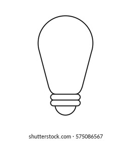 bulb environment ecological energy thin line
