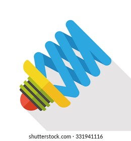 bulb flat icon