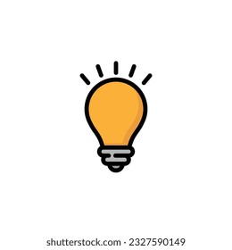 Icono de Bulb Free para ilustración de diseño web
