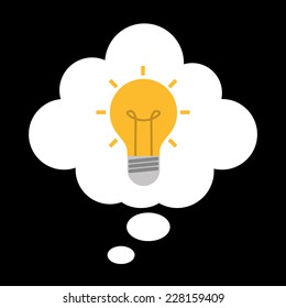 bulb graphic design , vector illustration
