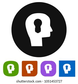 bulb head icon