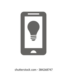 Bulb icon .