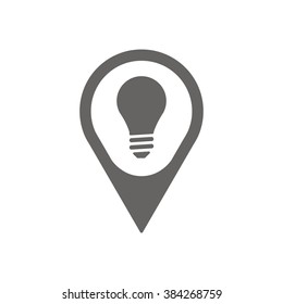 Bulb icon .