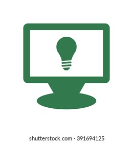 Bulb icon .