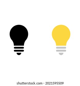 bulb icon for apps and web sites
