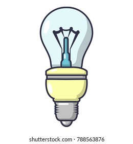 Bulb icon. Cartoon illustration of bulb vector icon for web