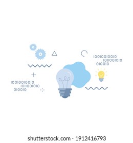 Bulb icon concepts. Modern Bulb vector illustration concept.Simple vector icon. Design for web UI, mobile app, banner, poster.