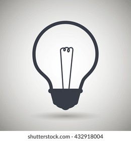 bulb icon design 