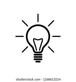 Bulb icon design collection