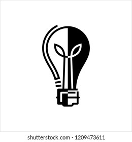 Bulb Icon Design Set Vector Art Illustration