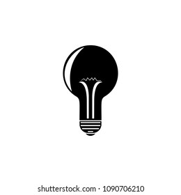 bulb icon. Element of science for mobile concept and web apps. Detailed bulb icon can be used for web and mobile. Premium icon on white background