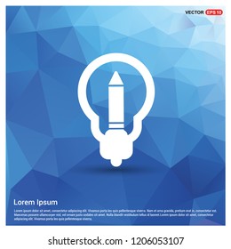 bulb icon - Free vector icon