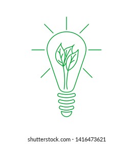 Bulb icon, idea icon, lighting design vector
