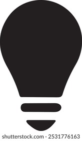 Ícone de lâmpada ideal para ideias e ilustrações de inovação