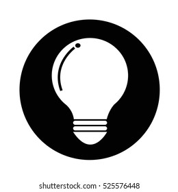 bulb icon illustration design 