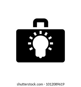 bulb icon illustration isolated vector sign symbol