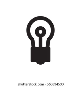 bulb icon illustration isolated vector sign symbol