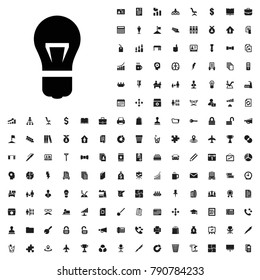 Bulb icon illustration isolated vector sign symbol. editable company icons vector set.