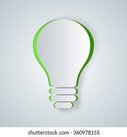 Bulb icon. Light icon.
