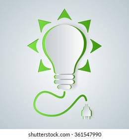 Bulb icon. Light icon.