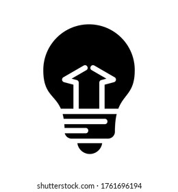 Bulb  icon or logo isolated sign symbol vector illustration - high quality black style vector icons

