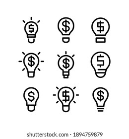 bulb icon or logo isolated sign symbol vector illustration - Collection of high quality black style vector icons
