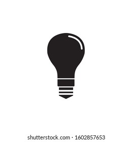 bulb icon outline style template. Trendy style, vector eps 10 
