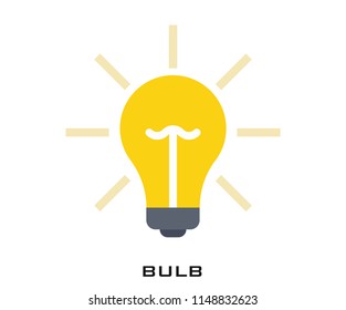 Bulb icon signs