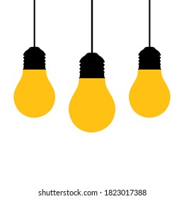 Bulb icon - Stock Vector Illustration