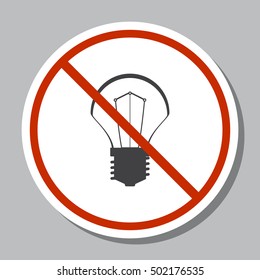 BULB Icon Vector