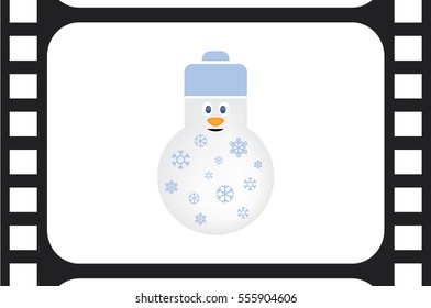 bulb icon vector.