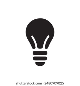 Bulb icon vector art design