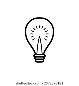 bulb icon vector design templates 