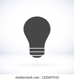  bulb icon. Vector  Eps 10 