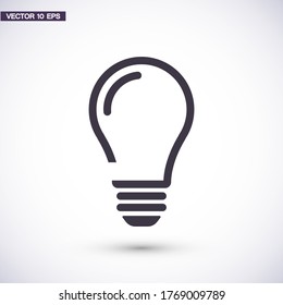 Blumensymbol Vektor Eps10 Lorem Ipsum Leuchtensymbol für Flachdesign