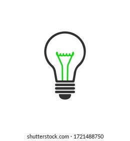 Icono de Bombilla en archivo vectorial