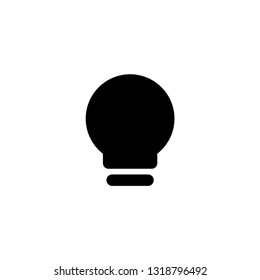 bulb icon vector illustration