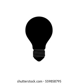 Bulb icon, vector illustration