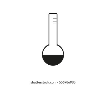 bulb icon, vector illustration eps10