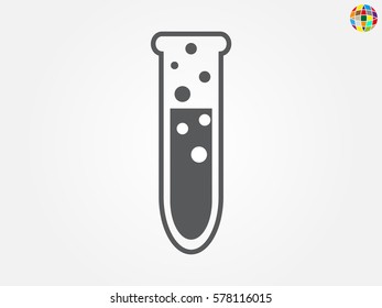 bulb icon, vector illustration eps10