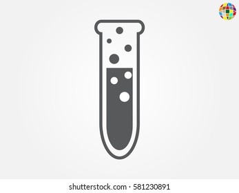 bulb icon, vector illustration eps10
