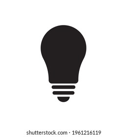 bulb icon vector for web sites and apps
