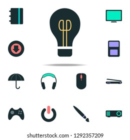 bulb icon. web icons universal set for web and mobile